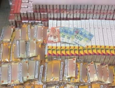 Χιλιάδες πακέτα λαθραίου καπνού και τσιγάρων βρήκαν οι αρχές σε αποθήκη στη Θεσσαλονίκη